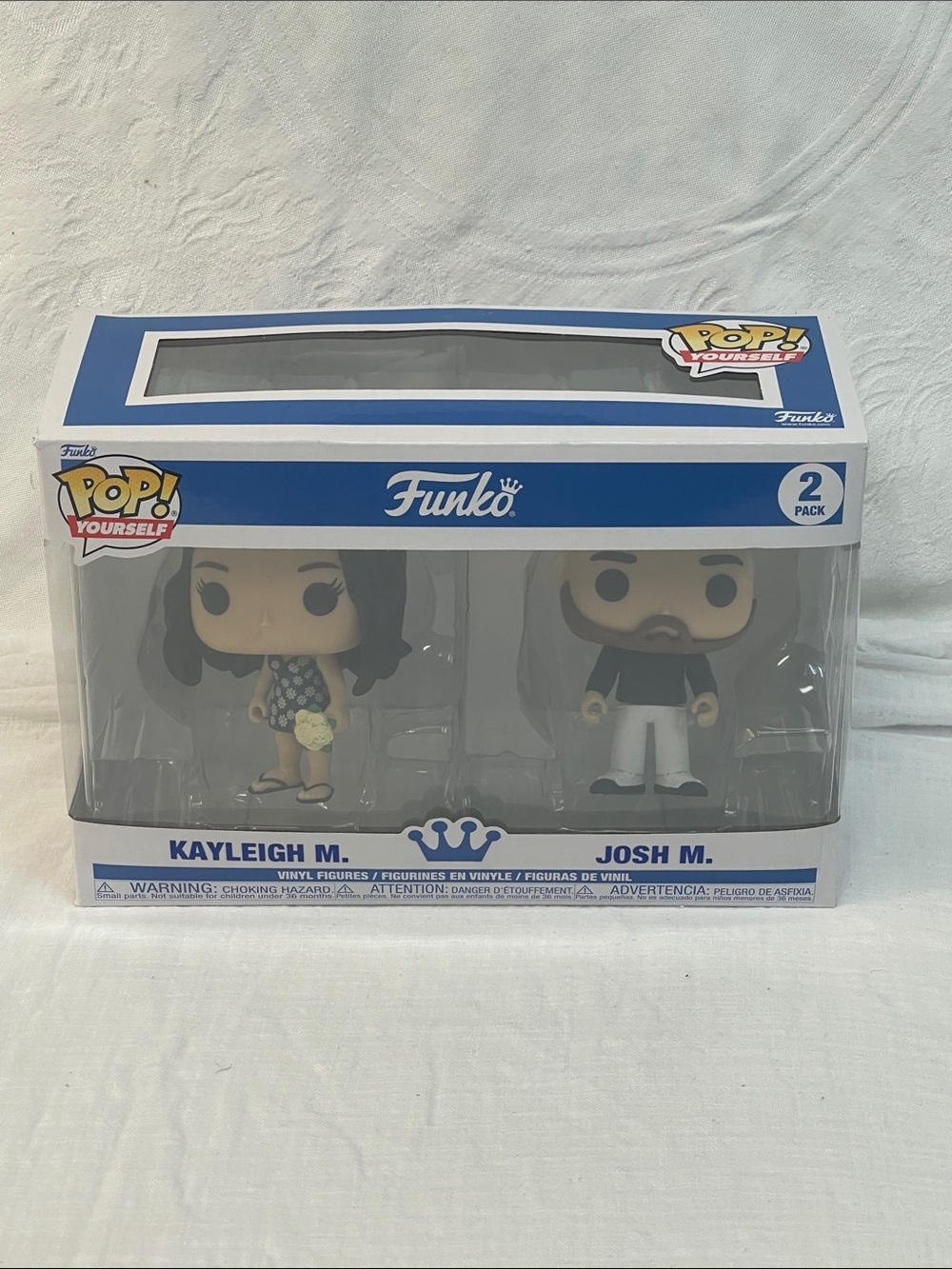 Funko 2-Pack Kayleigh M. & Josh M. - Blue and White Box New in box